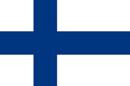 Fahne von Finnland